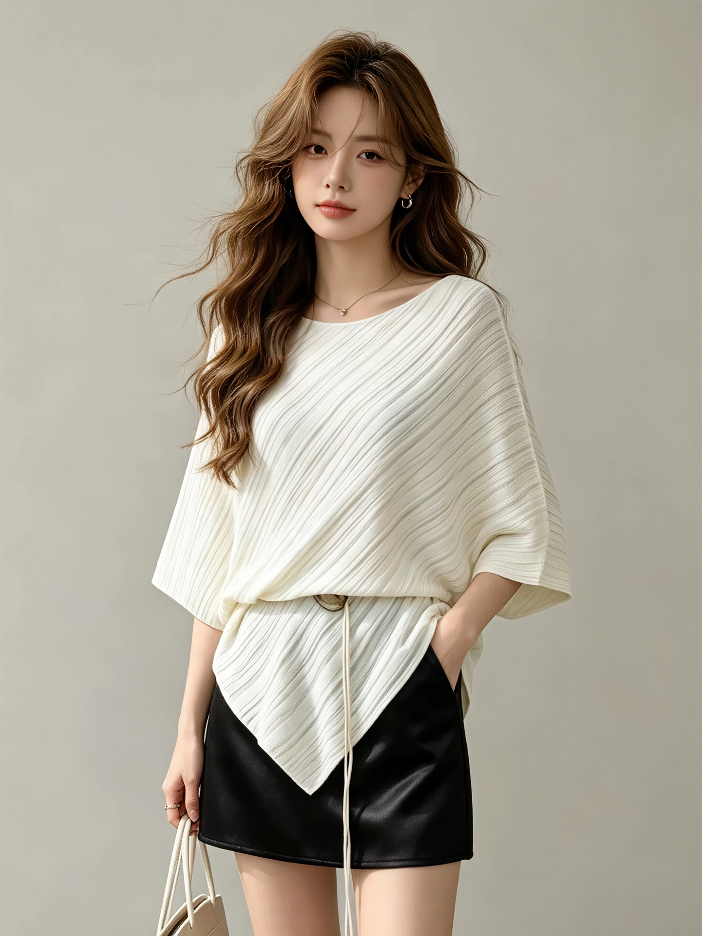 The Elise Pleated Top