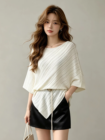 The Elise Pleated Top