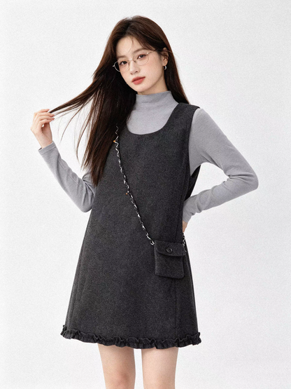 The Sabine Pinafore Dress