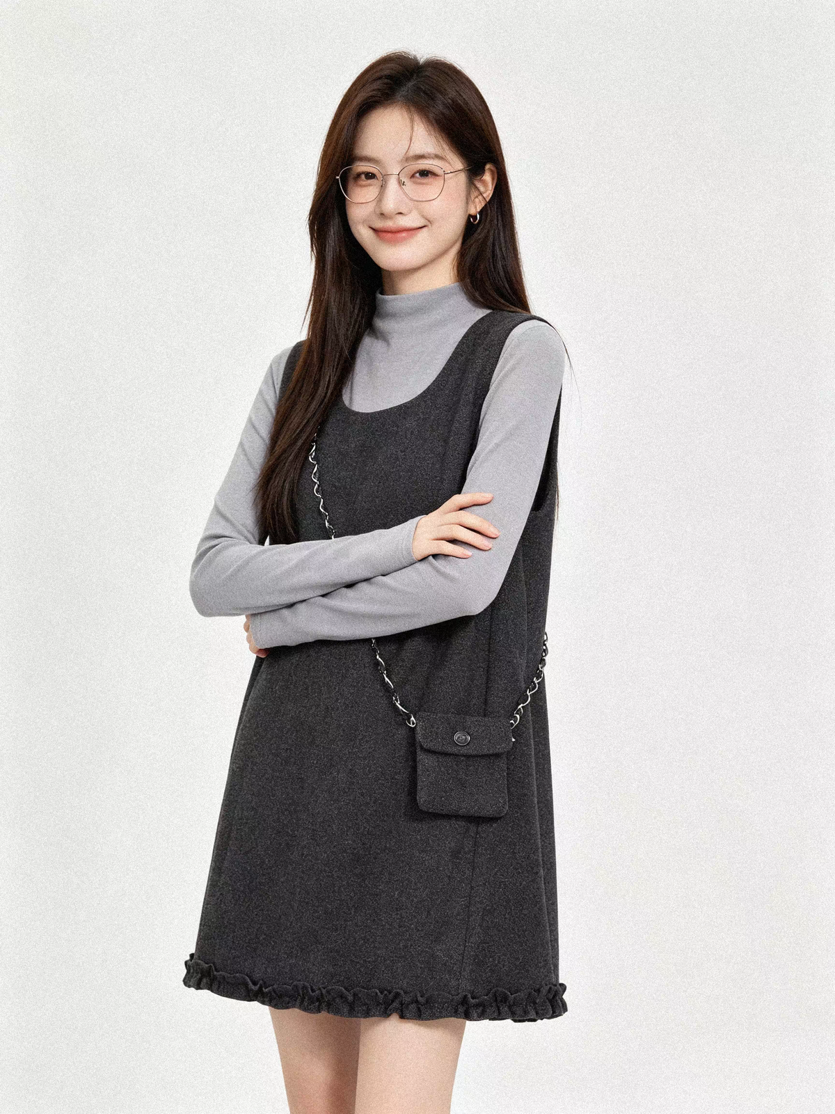 The Sabine Pinafore Dress