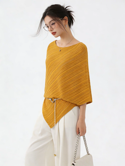 The Elise Pleated Top