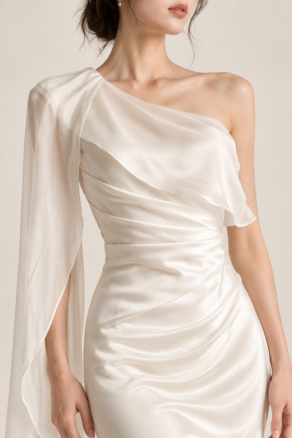 The Elina Drape Maxi Dress
