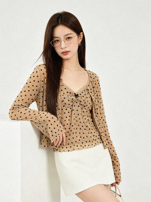 The Amelie Cardigan Set
