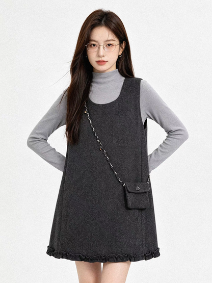 The Sabine Pinafore Dress