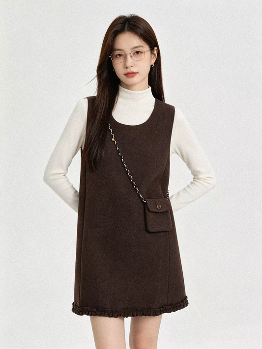 The Sabine Pinafore Dress