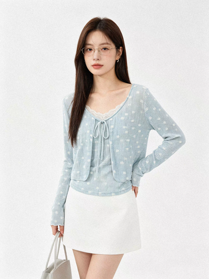 The Collette Cardigan Set