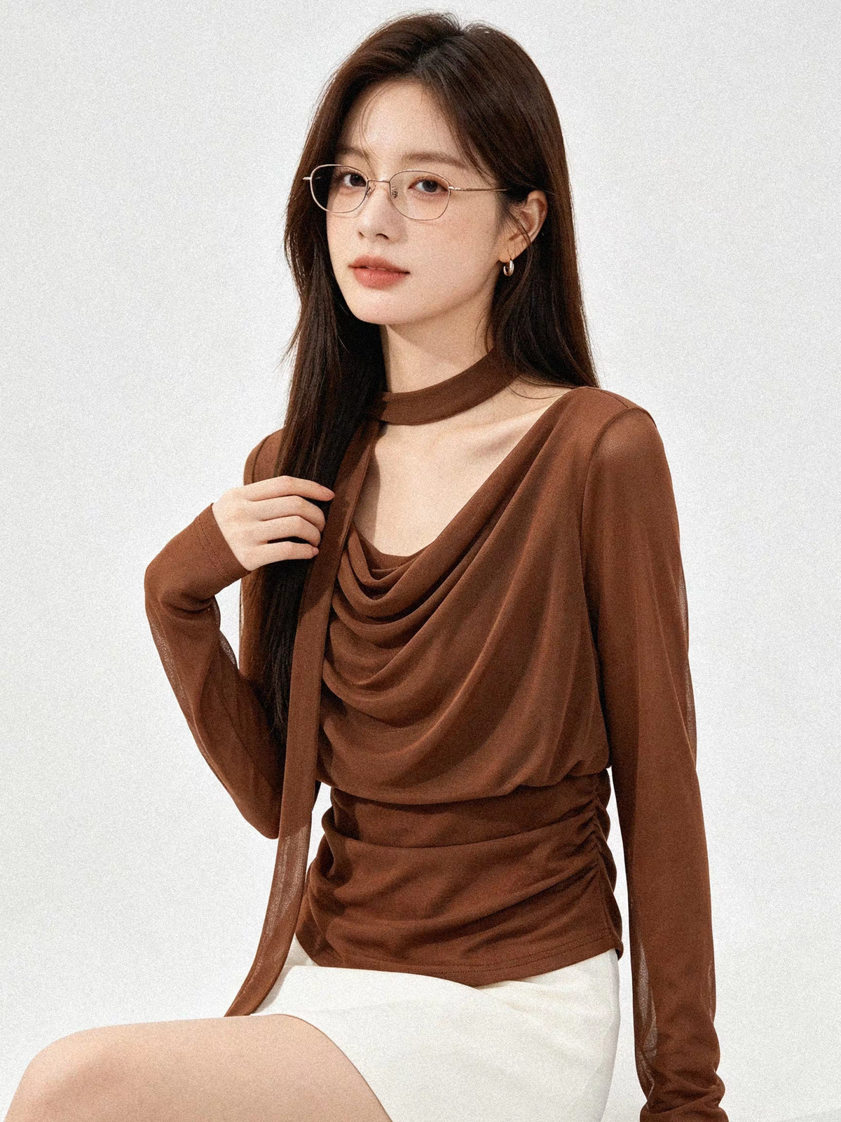 The Elodie Drape Top