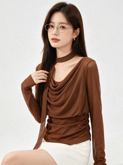 The Elodie Drape Top