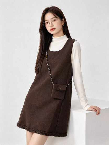 The Sabine Pinafore Dress