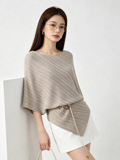 The Elise Pleated Top