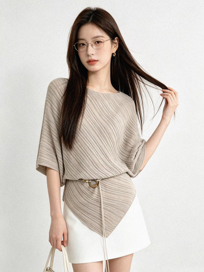 The Elise Pleated Top