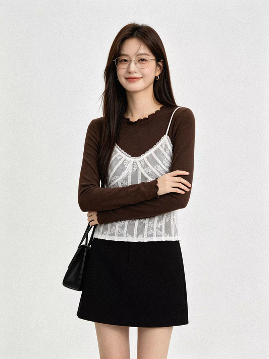 The Rosalie Lace Top