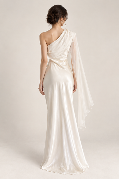 The Elina Drape Maxi Dress