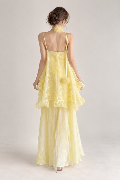 The Liana Ruffle Maxi Dress