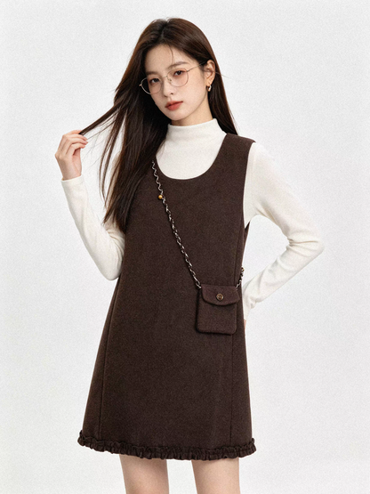 The Sabine Pinafore Dress