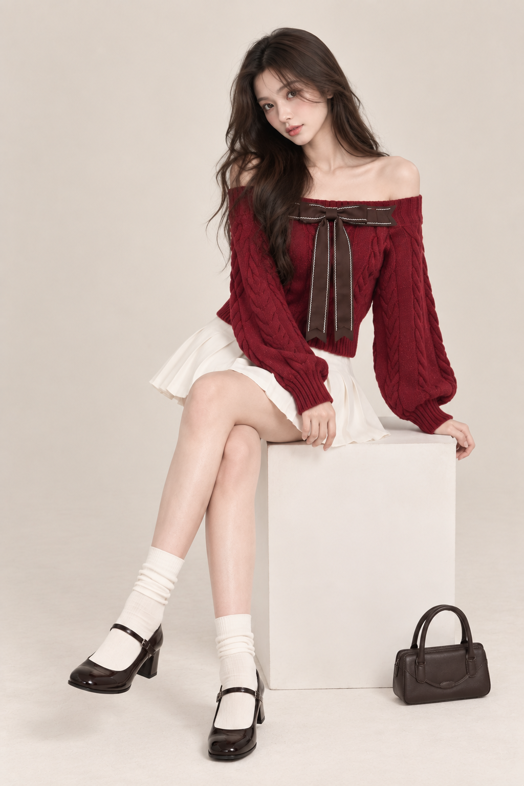 The Marielle Bow Knit