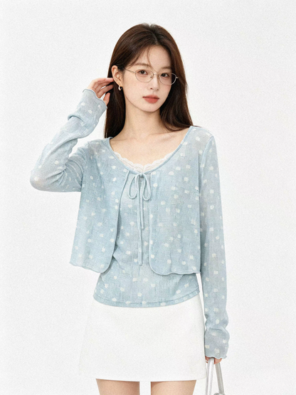 The Collette Cardigan Set
