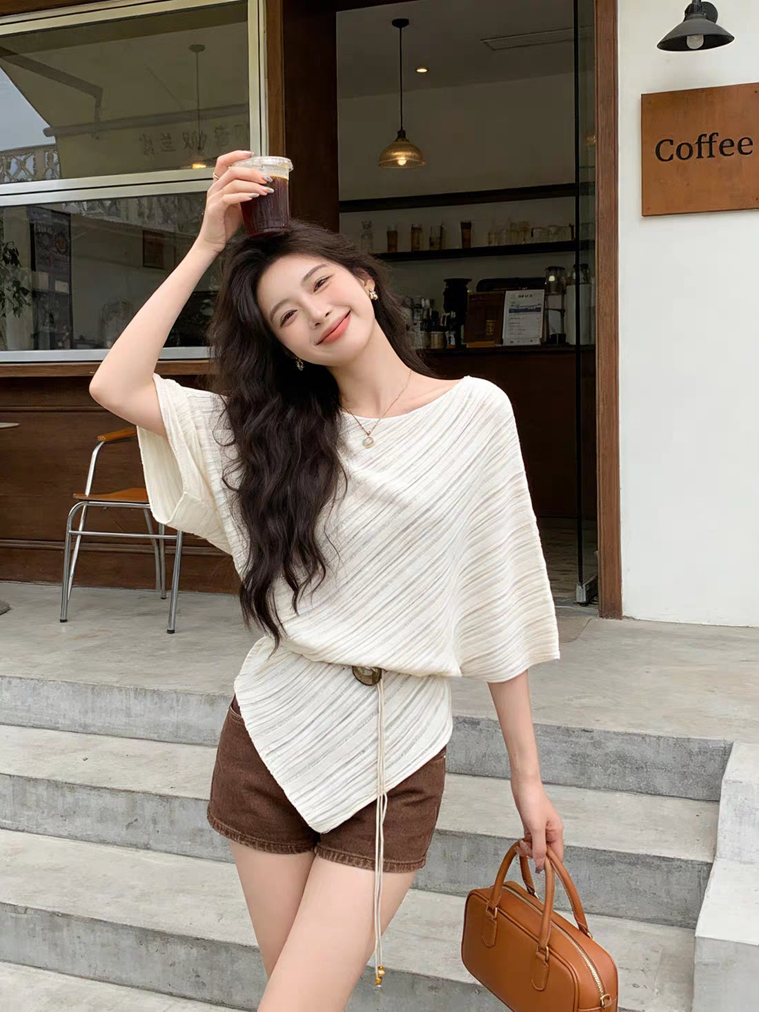 The Elise Pleated Top