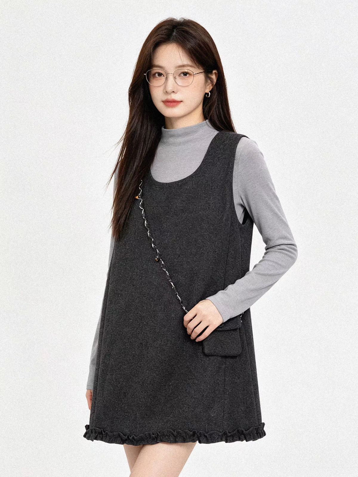 The Sabine Pinafore Dress