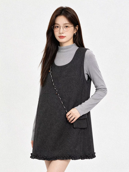 The Sabine Pinafore Dress